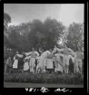 Folkdanslag. Skansen, Stockholm.