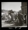 Handel på Stortorget, Karlskrona.