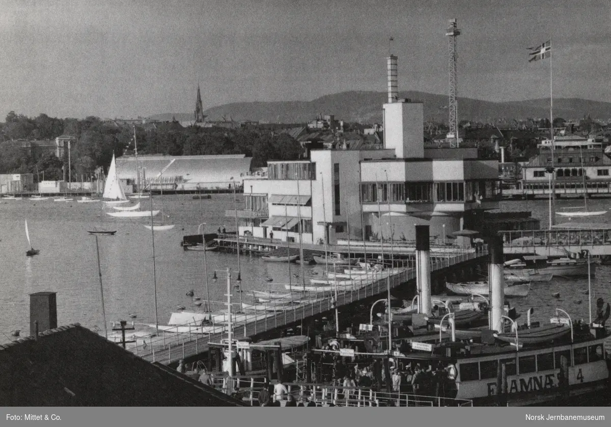 Fra "Vi kan"-utstillingen i Frognerkilen i Oslo i 1938