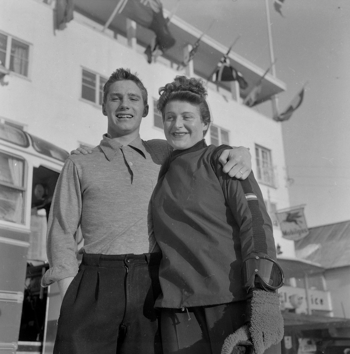 Holmenkollrennene i Oppdal, 1954