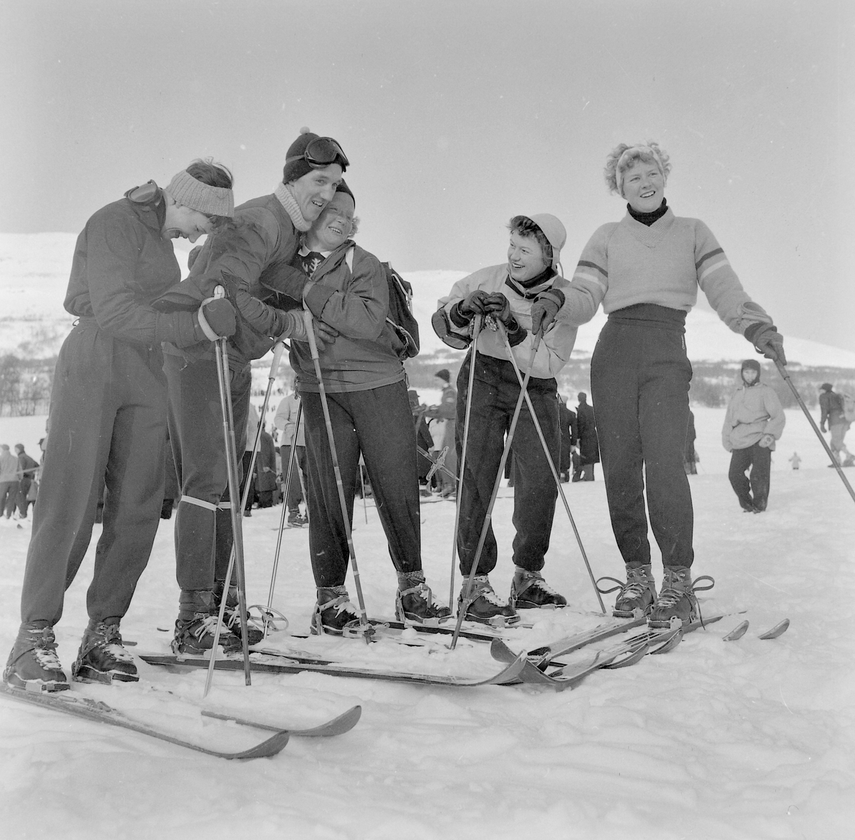 Holmenkollrennene i Oppdal, 1954