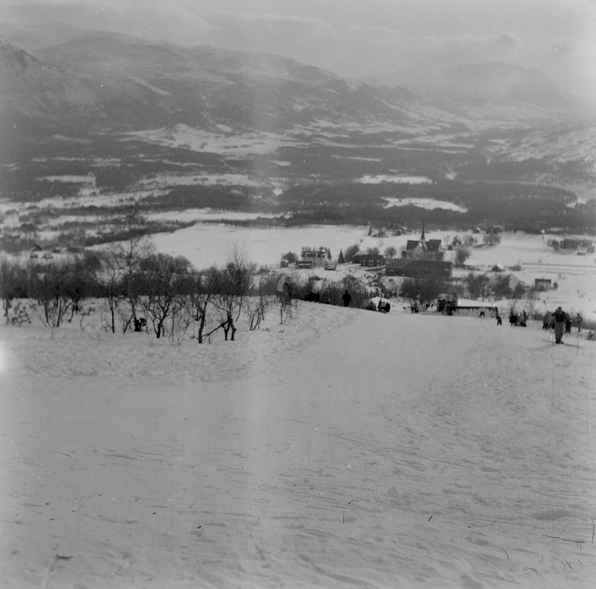 Holmenkollrennene i Oppdal, 1954