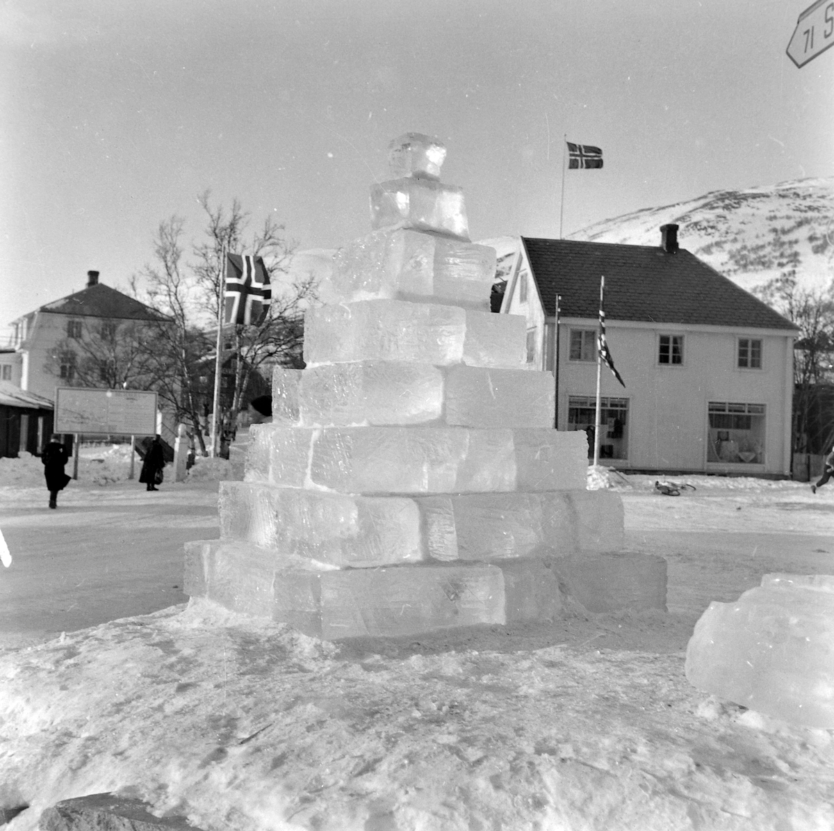 Holmenkollrennene i Oppdal, 1954