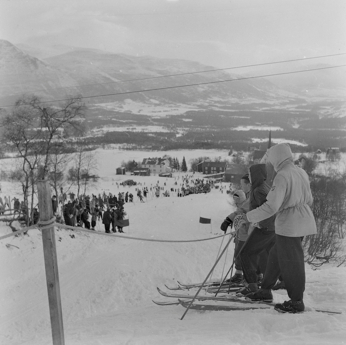 Holmenkollrennene i Oppdal, 1954