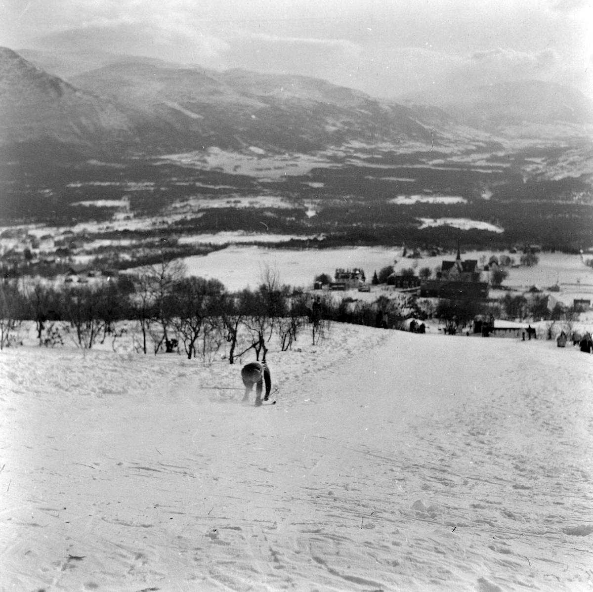 Holmenkollrennene i Oppdal, 1954