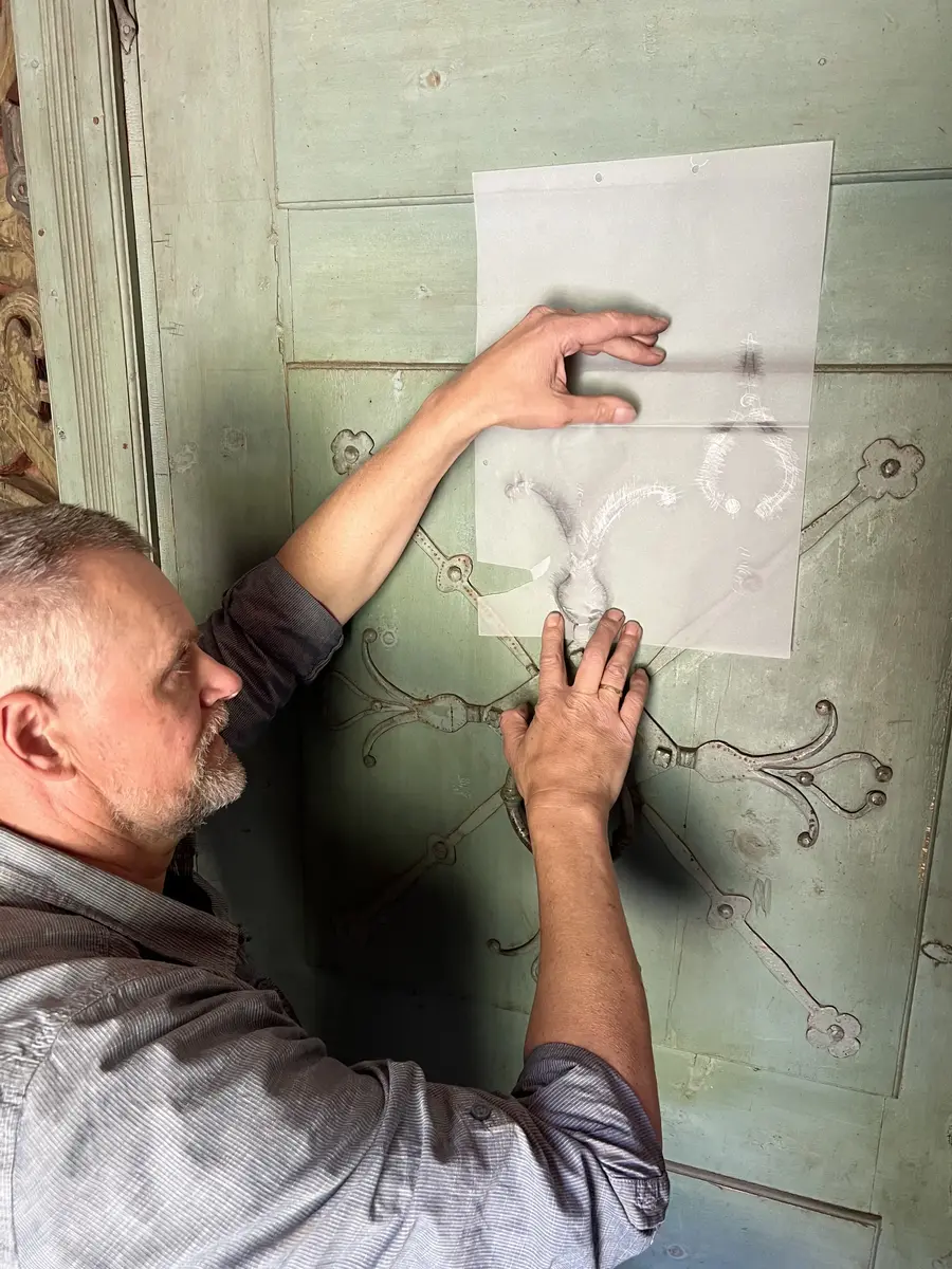 prøvetaking av smijernsbeslag