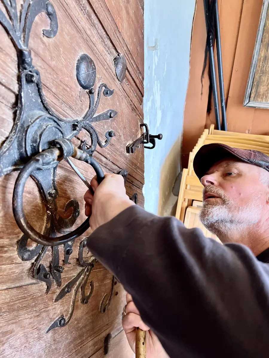 prøvetaking av smijernsbeslag