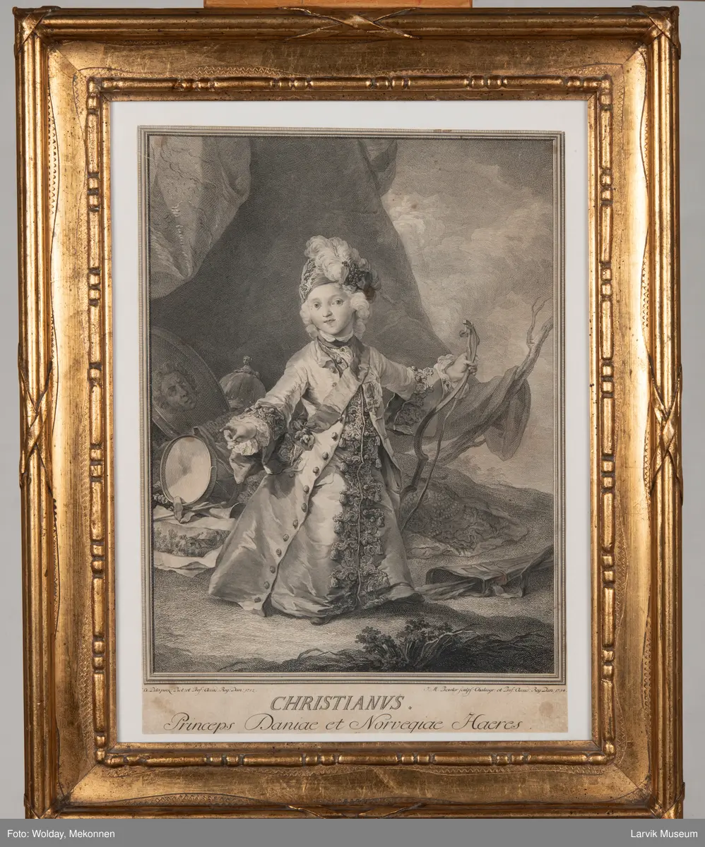 Christianus
Christian VII som barn