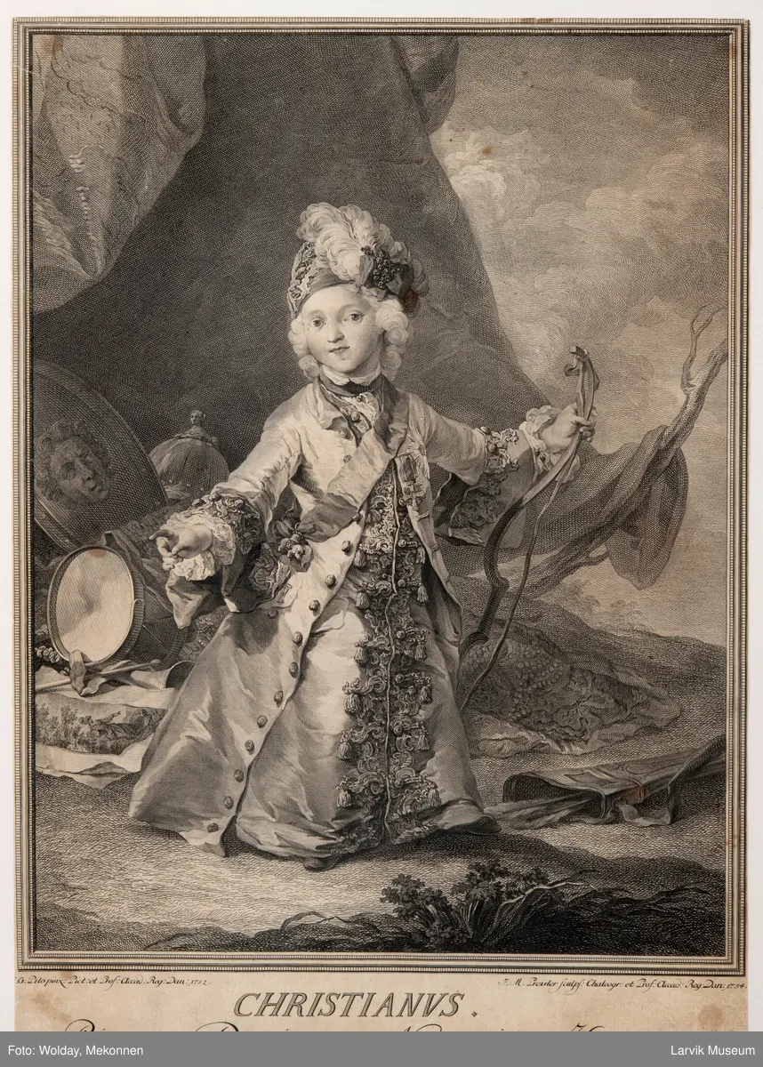 Christianus
Christian VII som barn