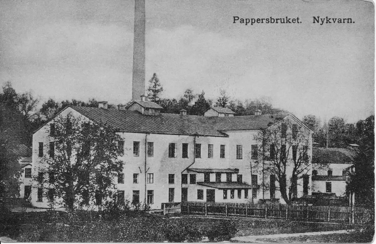 Pappersbruket vykort