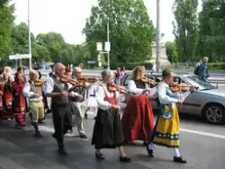 Hembygdens dag på Skansen 22 aug 2004