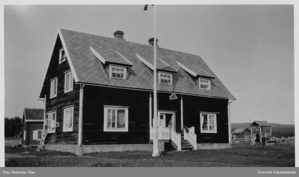"Karasjok fjellstue 22. juli 1934".