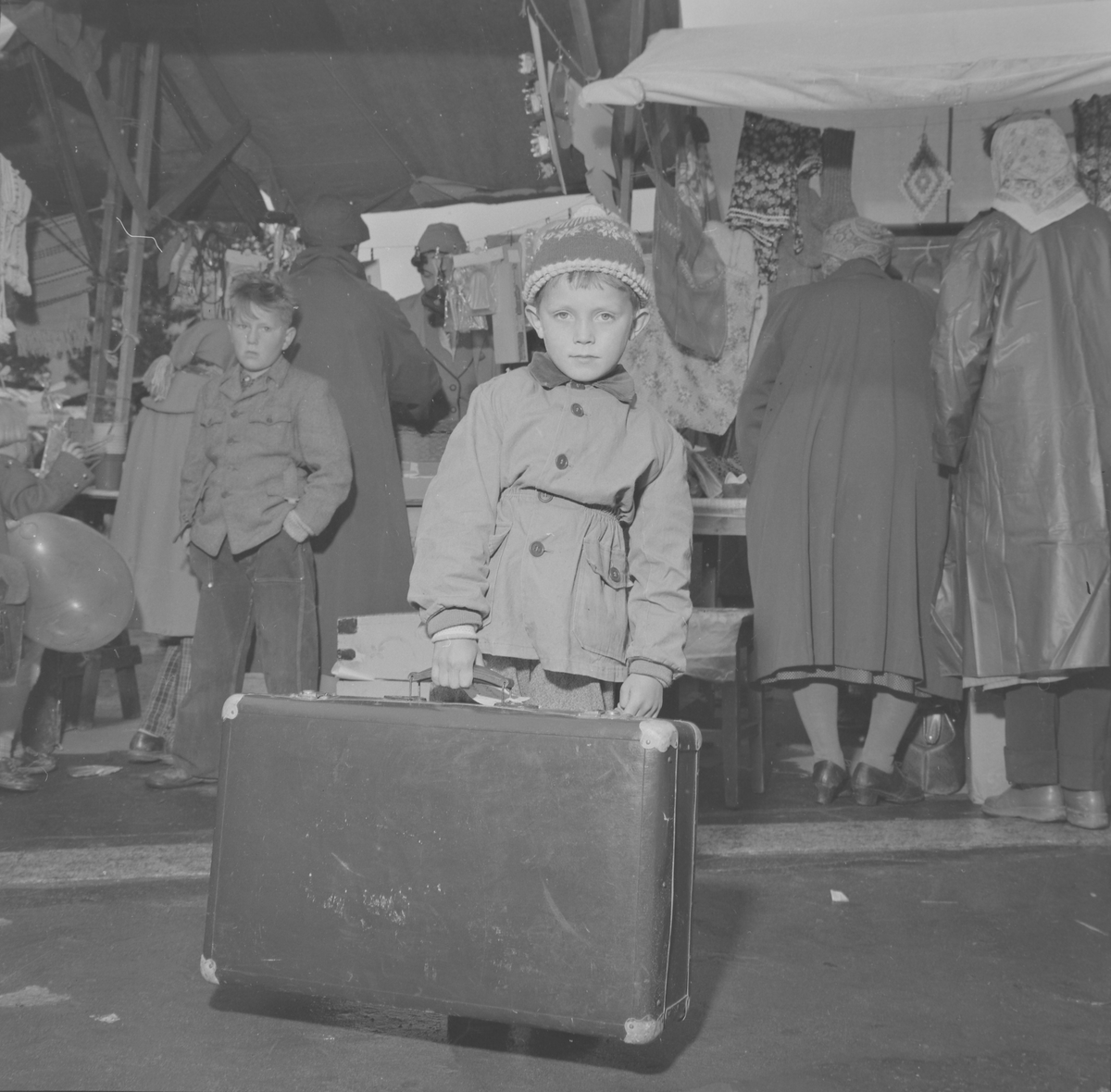 Stor-martnan i Trondheim 1957