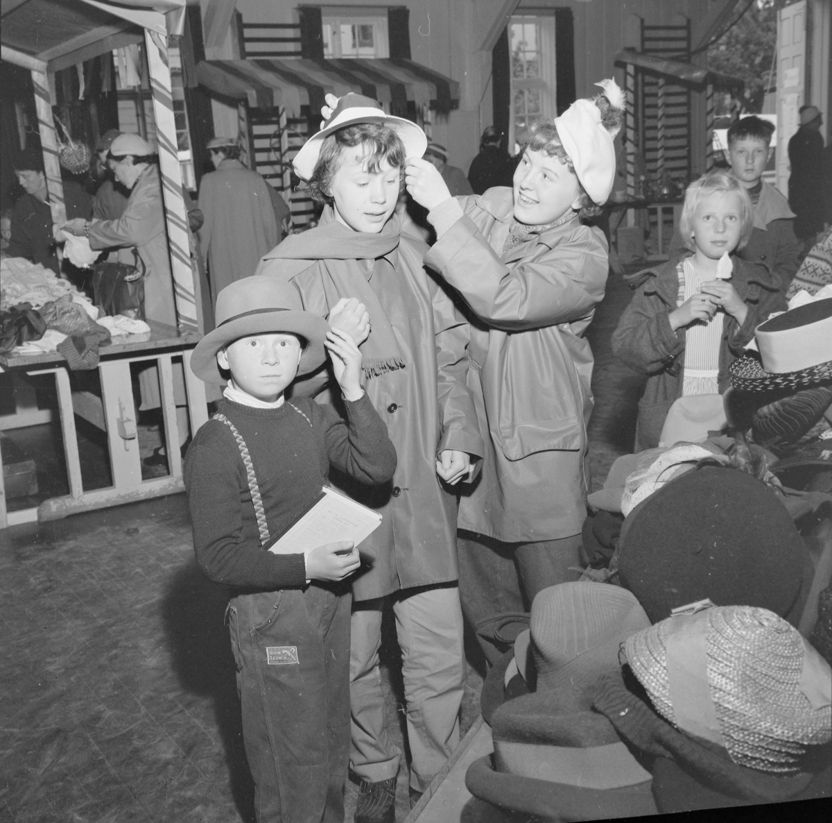 Stor-martnan i Trondheim 1957