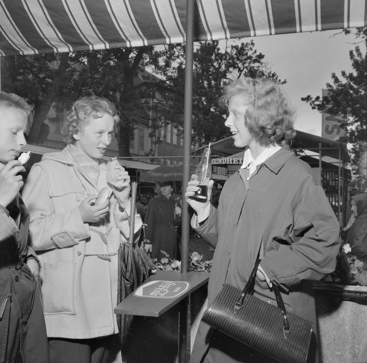 Stor-martnan i Trondheim 1957