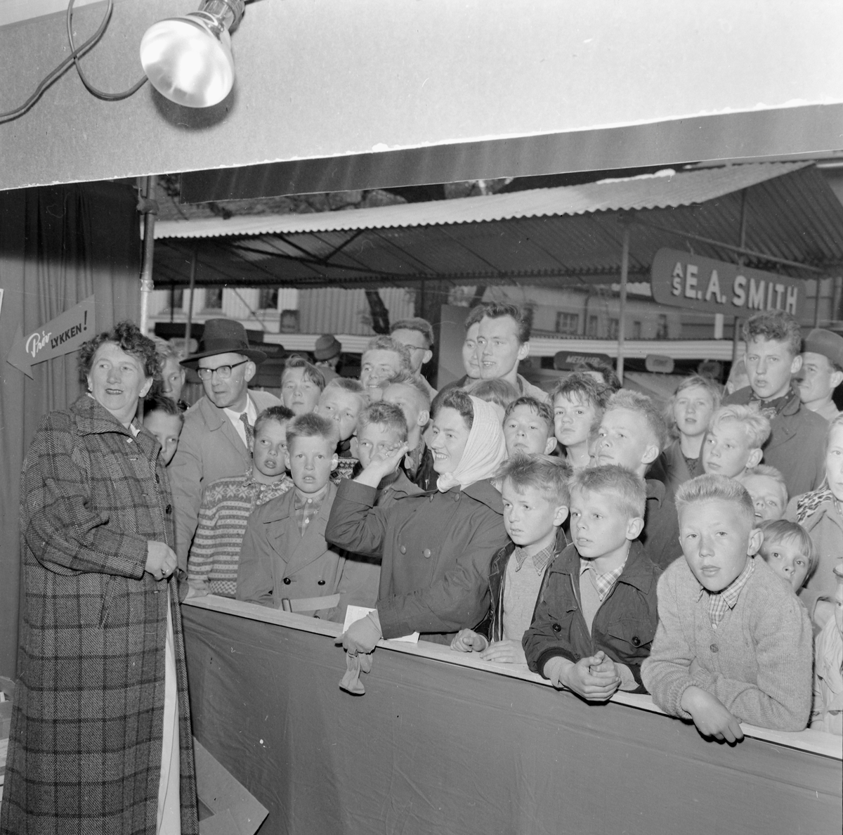 Stor-martnan i Trondheim 1957