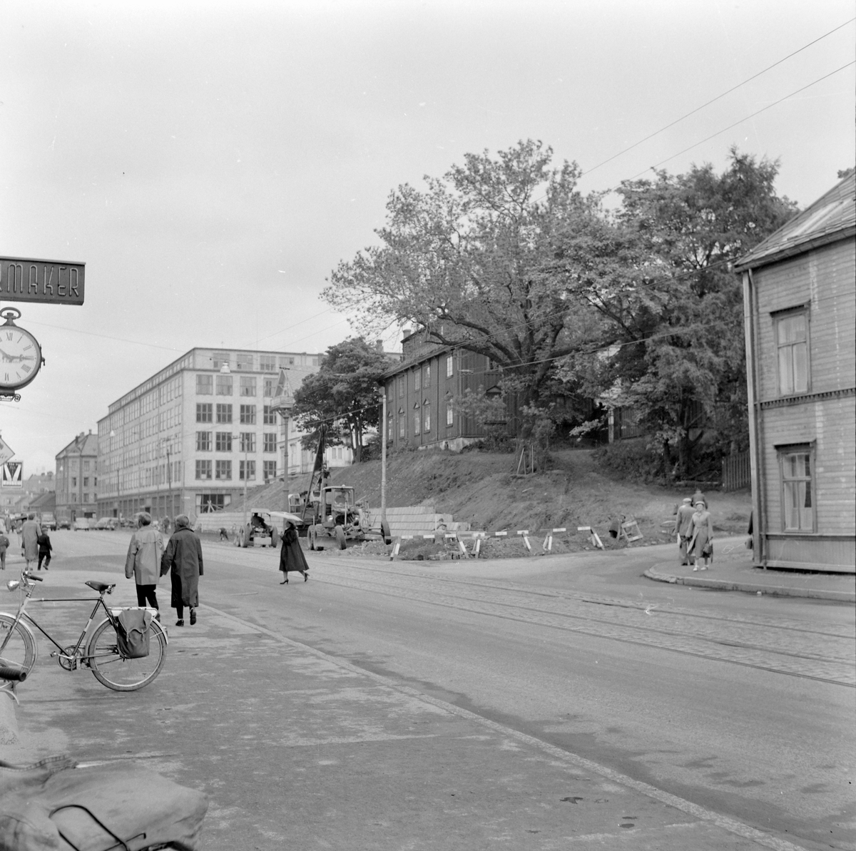 Innherredsveien utvides nedenfor Bakke gård