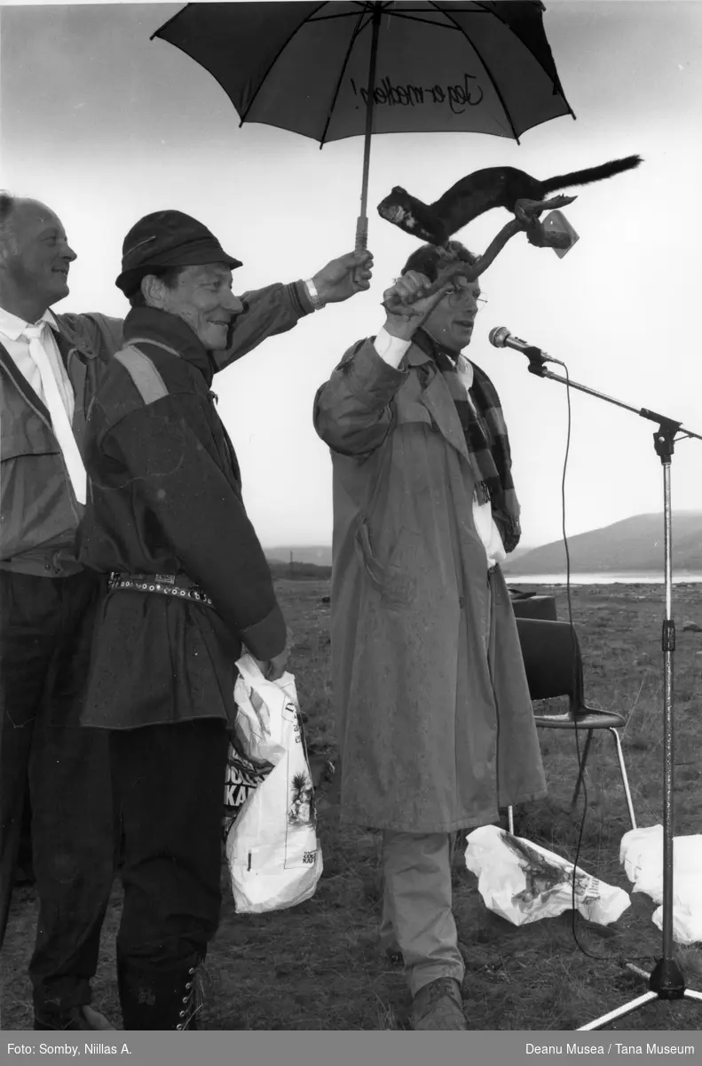 Åpning av Deanu musea/ Tana museum museumsanlegg i Polmak, 03.juli 1988.