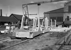 Byggnader, utrustning och personal vid AB C J Wennbergs verk