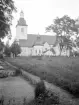 Församlings- tillika klosterkyrkan i Vreta kloster sedd från söder. Bild daterad 1920.