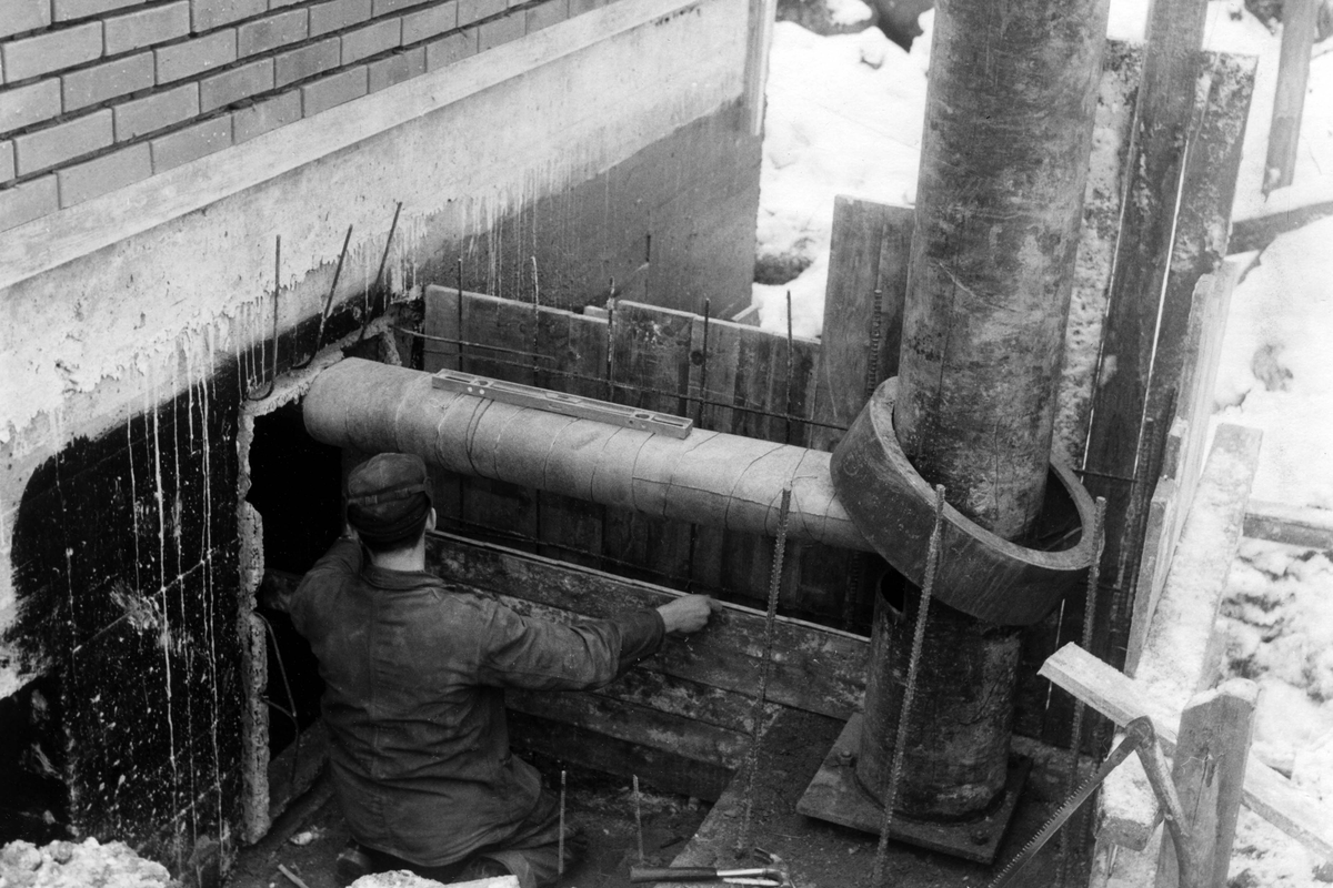 Trollbacksskolan uppförs i Västerås 1961