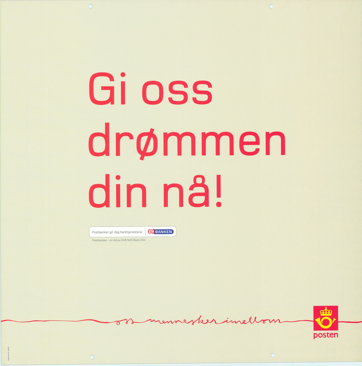 Plakat -Norges Postmuseum / DigitaltMuseum