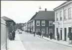 Arboga sf. 
Parti av Kapellgatan. 1960-1970-tal.