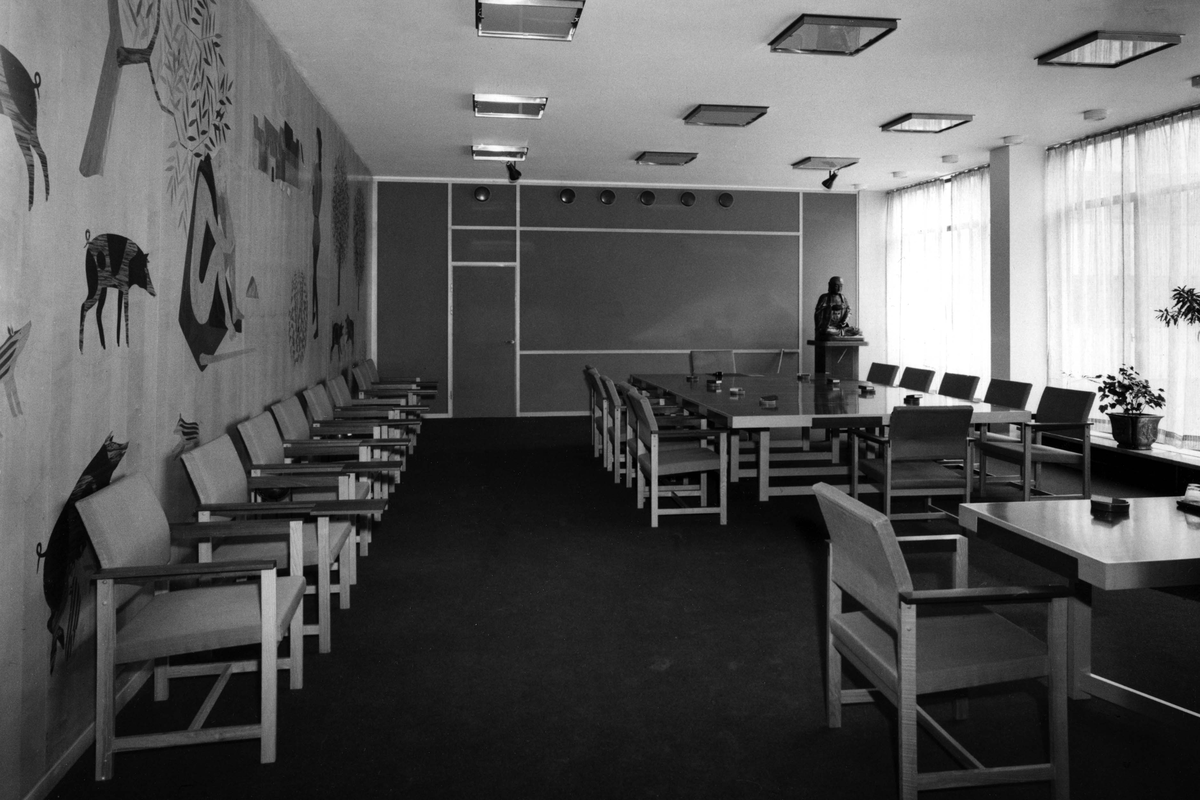 Västerås stadshus under byggnation