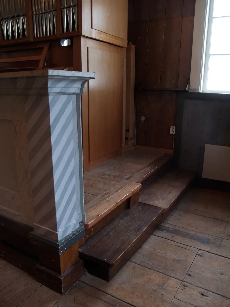 Interiör från Torö kyrka.