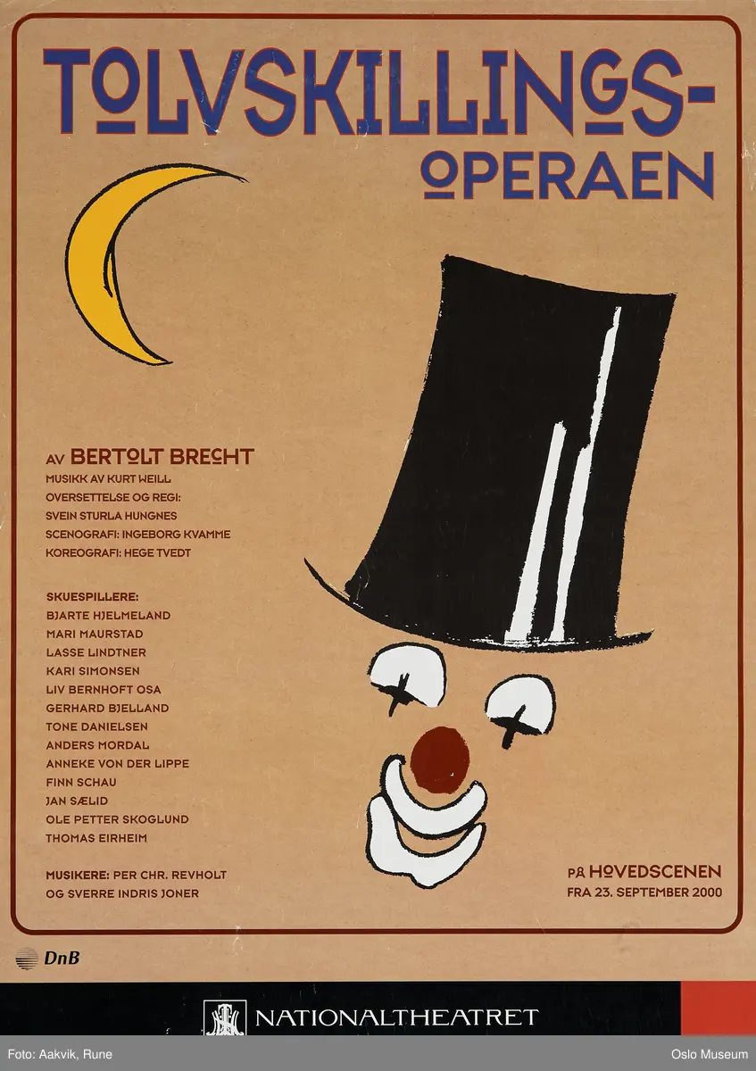 Tolvskillingsoperaen (1998 Nationaltheatret) [grafikk]