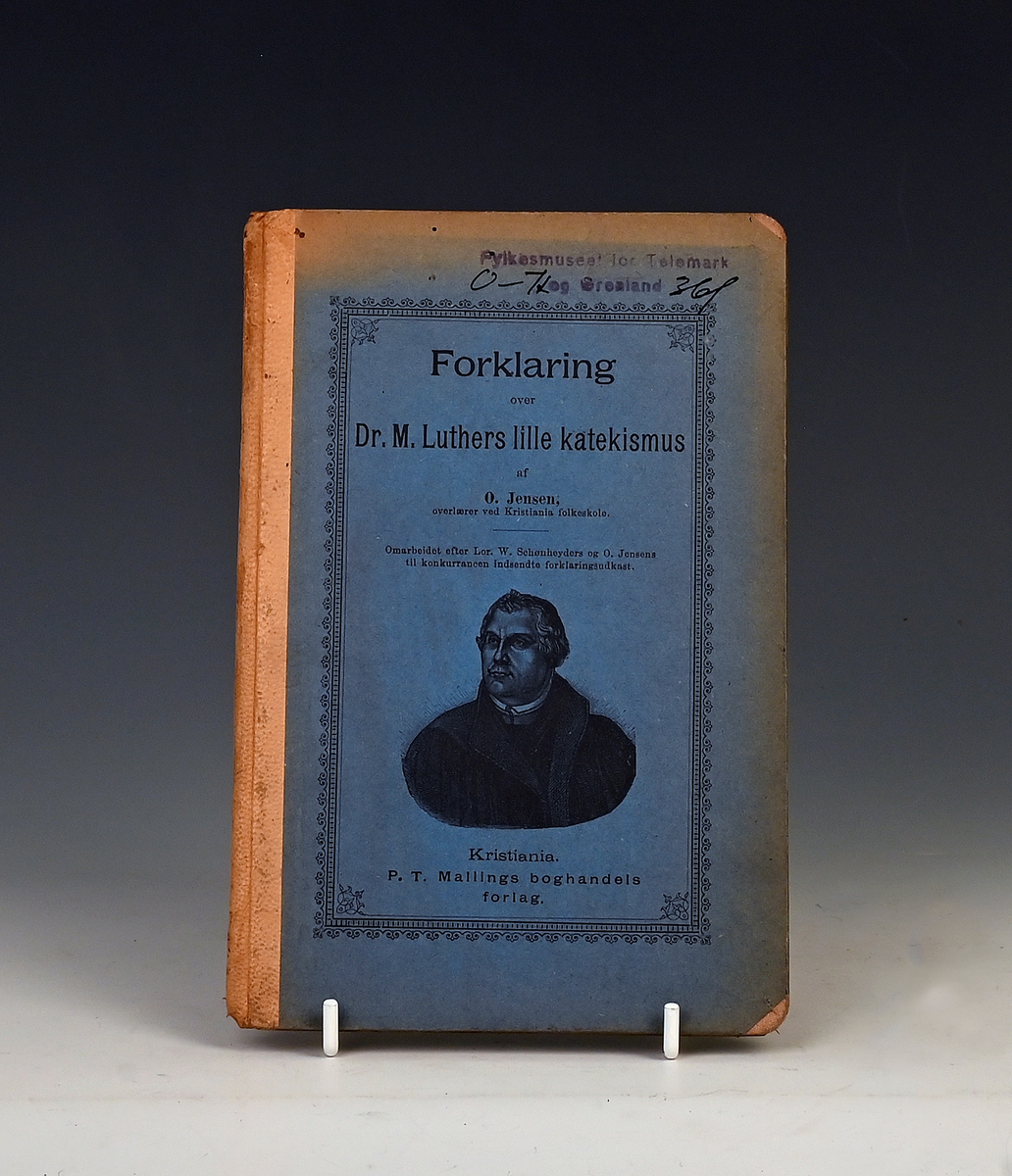 O. Jensen. Forklaring over Dr. M. Luthers lille katekismus. Kristiania 1892.