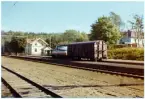 Göteborg - Borås Järnväg, GBJ, SJ Z65, Stationen anlades 1893. Tvåvånings stationsbyggnad i trä. Nytt ställverkshus 1926-27.