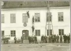 Sala sf.
Brandövning på Rådhuset.