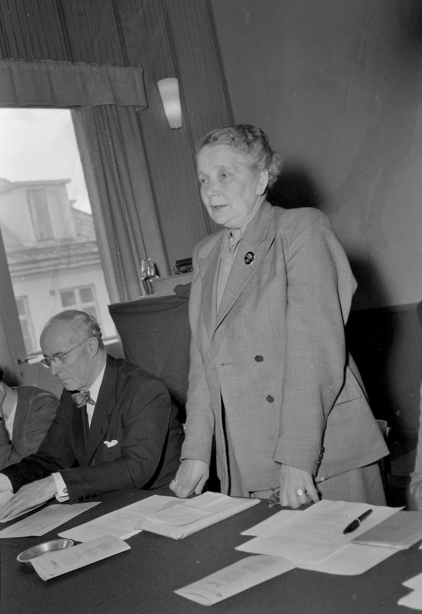 Sør-Trøndelag arbeiderparti. Kvinneutvalget, årsmøte 1954