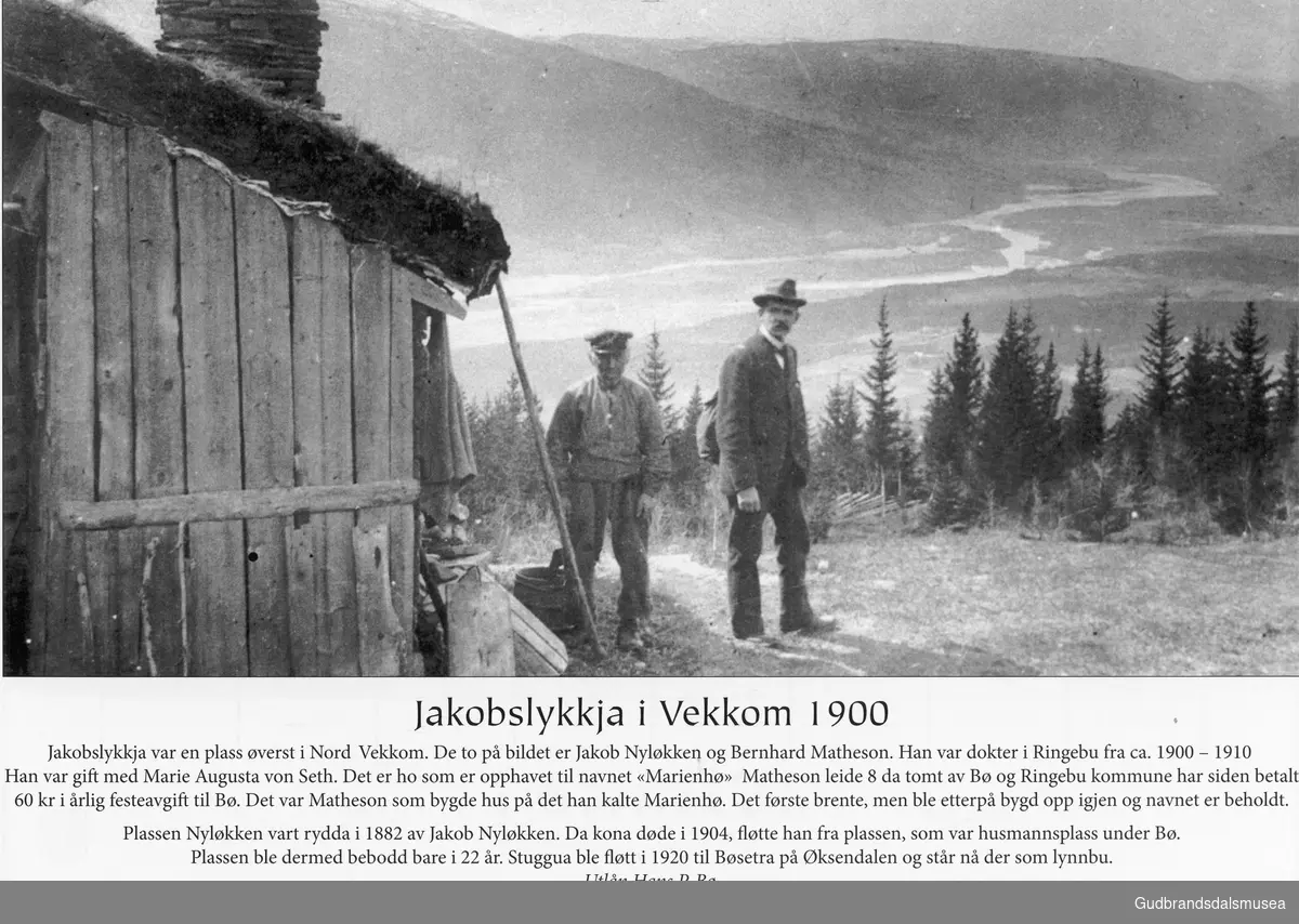 Jakobslykkja i Vekkom 1900