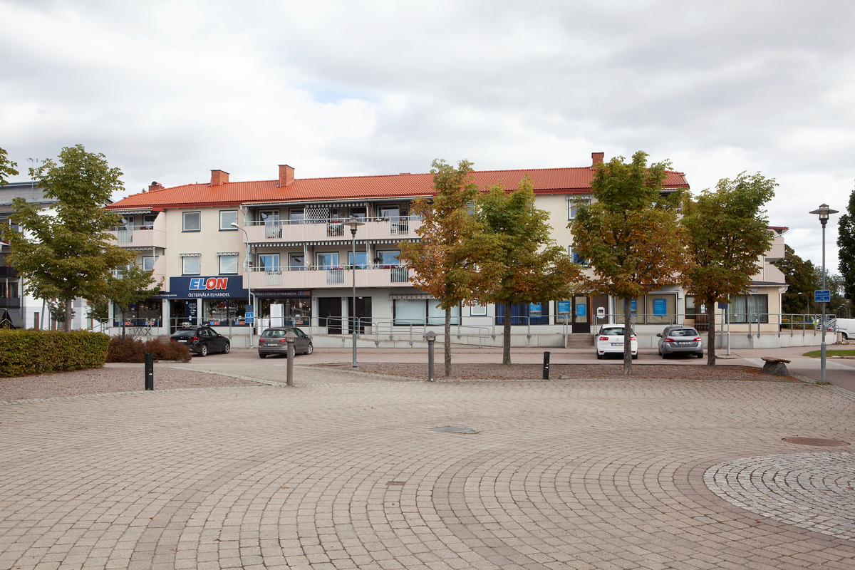 Östervåla centrum, Östervåla socken, Uppland 2021