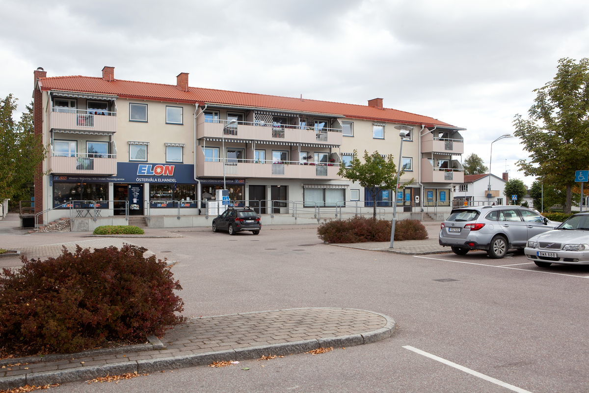 Östervåla centrum, Östervåla socken, Uppland 2021