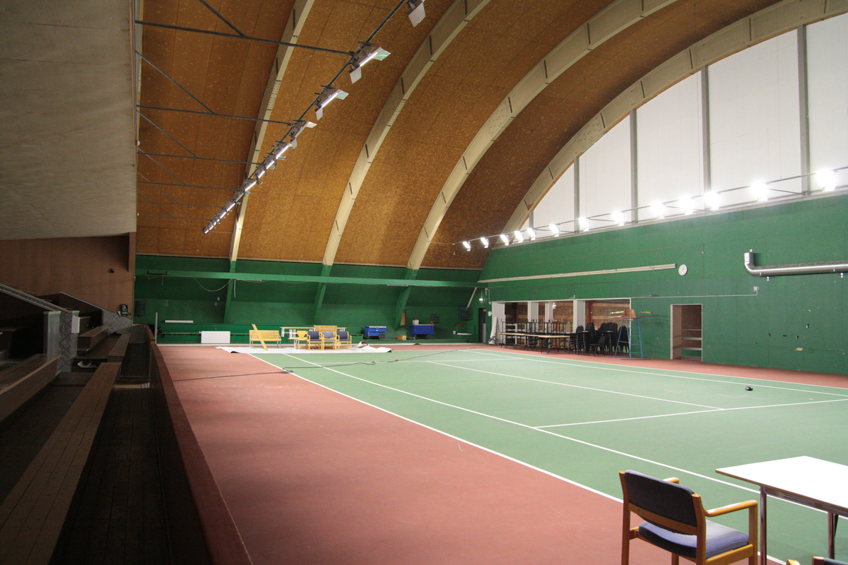 Tennishallen, Sjukhusvägen, Uppsala 2013