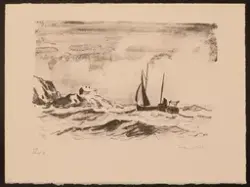 Islandsbergs fyrplats [Litografi]