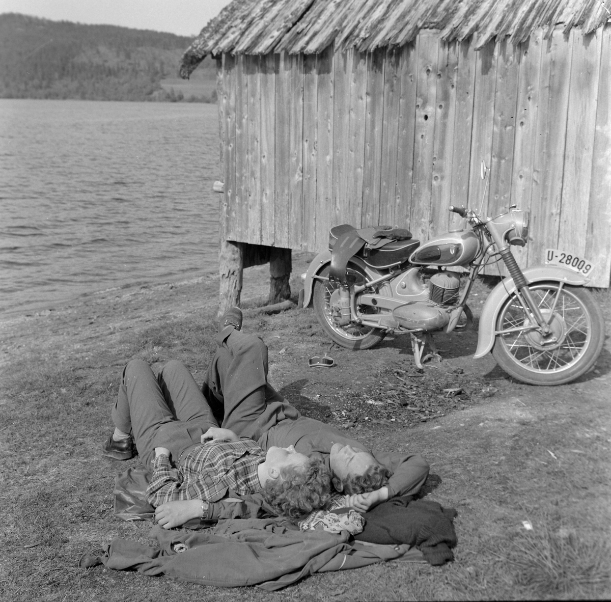 Utfart ved Jonsvatnet en varm sommerdag