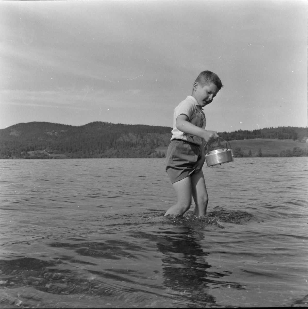 Utfart ved Jonsvatnet en varm sommerdag