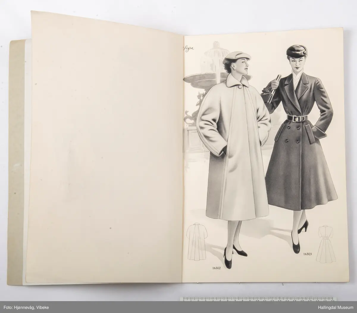 Magasin med plansjer av kvinnemote fra 1953, Le Tailleur Moderne