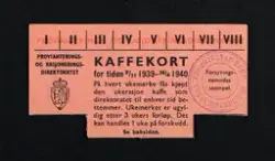 Rasjoneringskort