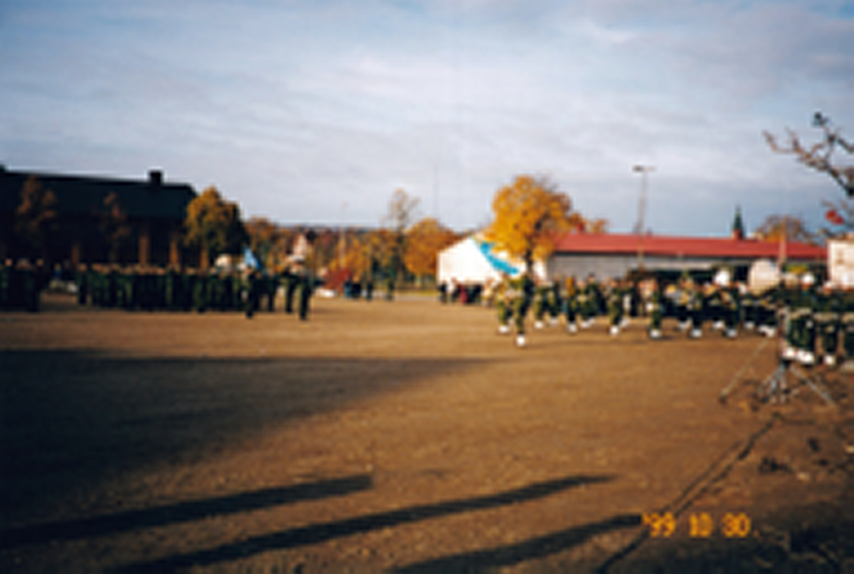 Regementets dag vid T 2 i oktober 1999.