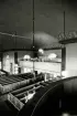 Interiör från Hälleberga kyrka innan branden 1976.