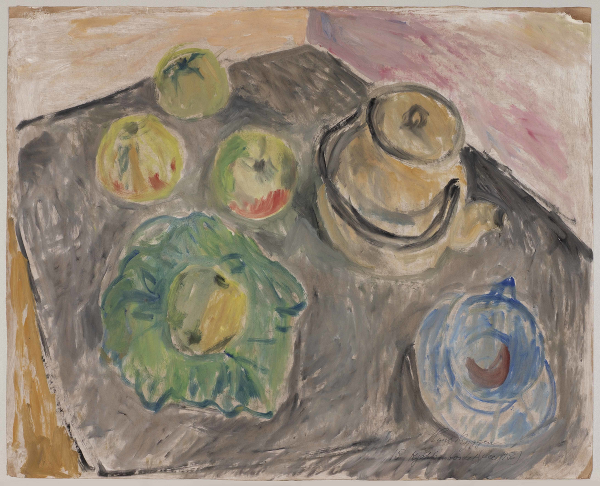 Kjøkkenbordet [Gouache]