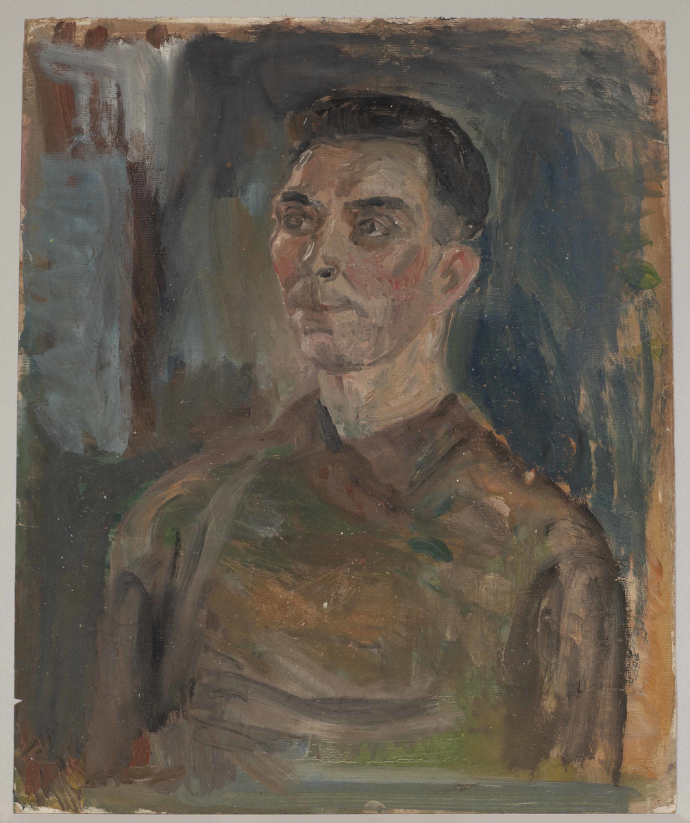 Arbeidsmann [Oljemaleri]