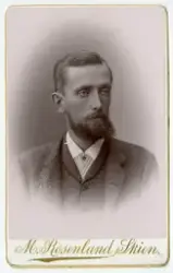 Aall familiens visittkortalbum (brun)