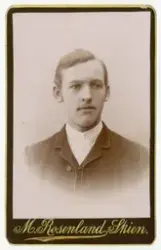 Aall familiens visittkortalbum (brun)