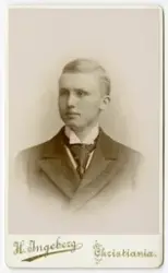 Aall familiens visittkortalbum (brun)